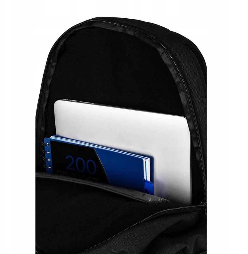 Cool Pack Mokyklinė kuprinė, CoolPack, jaunimui, dviejų skyrių, 27l, juoda