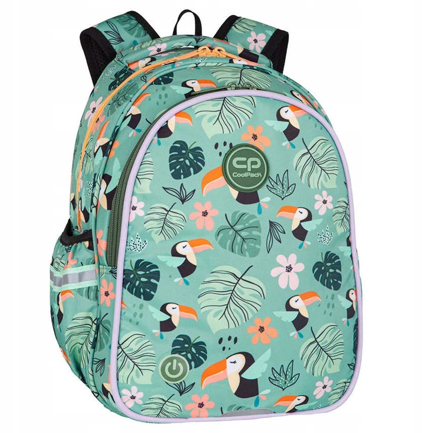Cool Pack Mokyklinė kuprinė CoolPack Led Jimmi Toucans, mėlyna