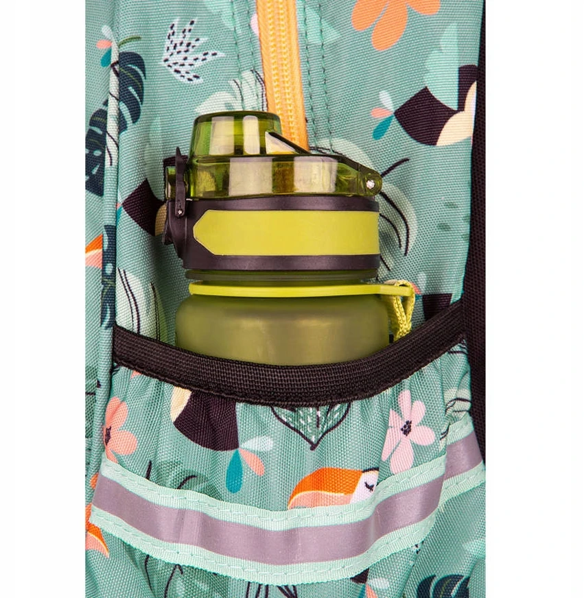 Cool Pack Mokyklinė kuprinė CoolPack Led Jimmi Toucans, mėlyna