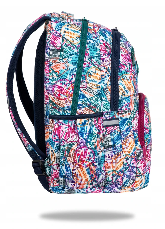 Cool Pack Mokyklinė kuprinė CoolPack Pick Stamps, įvairių spalvų