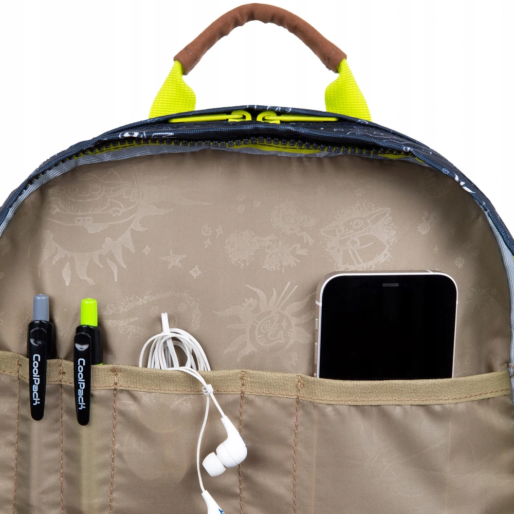 Cool Pack Mokyklinė kuprinė CoolPack Scout Mandalorian, tamsiai mėlyna
