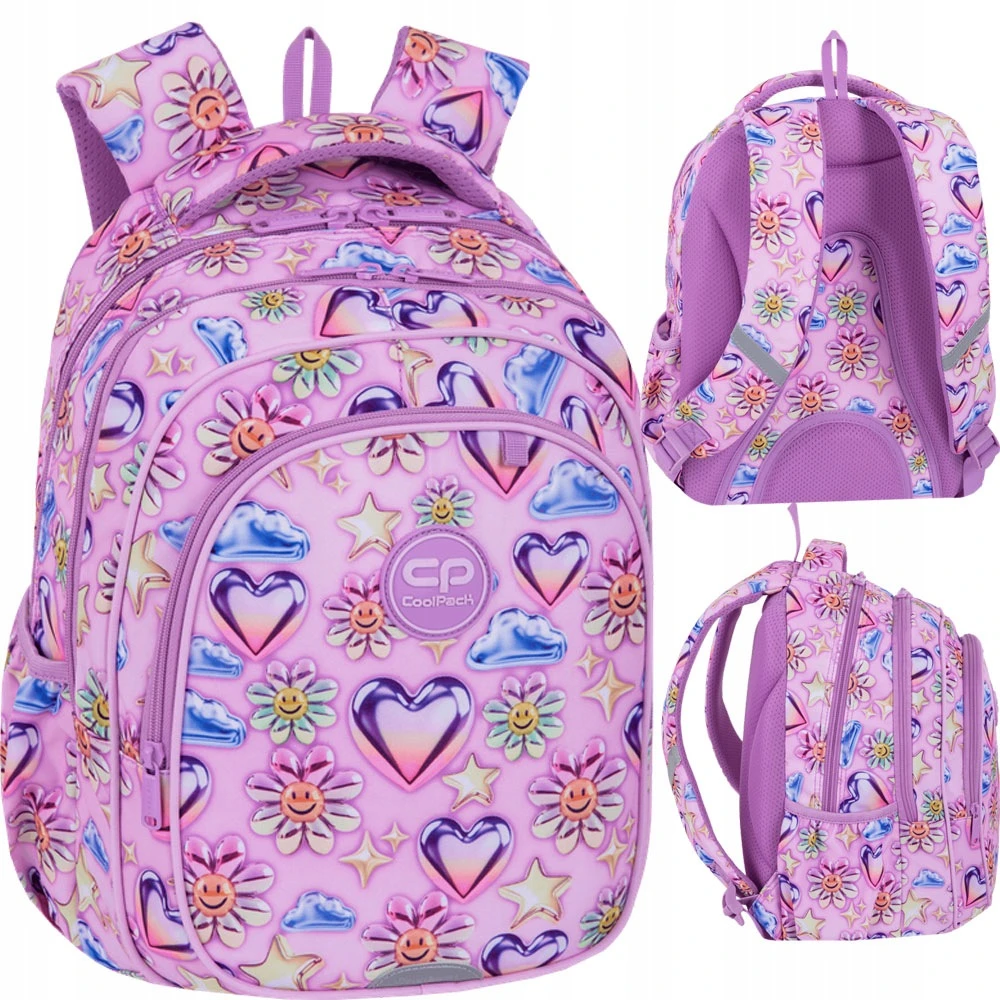 Cool Pack Mokyklinė kuprinė Fast Balloons dla dziewczynki klasa 1-3 Coolpack F163970