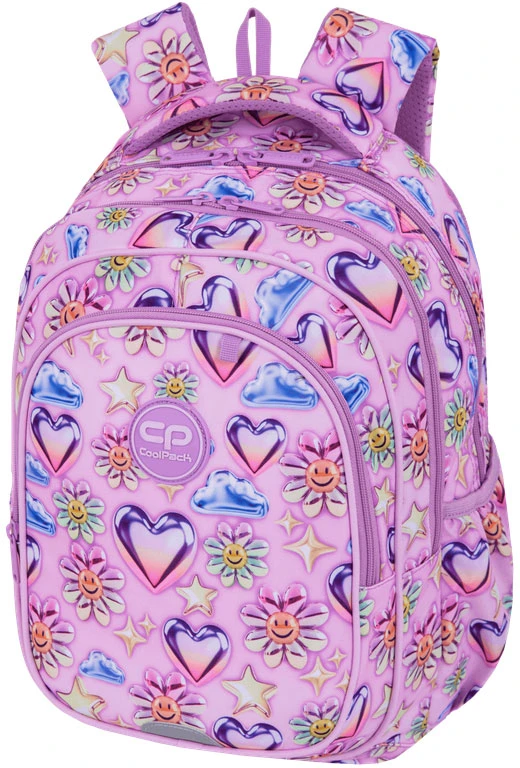 Cool Pack Mokyklinė kuprinė Fast Balloons dla dziewczynki klasa 1-3 Coolpack F163970