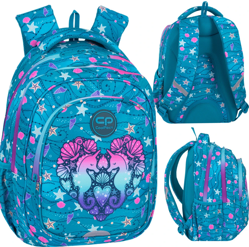 Cool Pack Mokyklinė kuprinė Fast Seafish dla dziewczynki klasa 1-3 Coolpack F163963