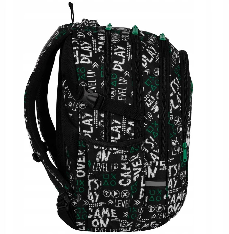 Cool Pack Mokyklinė kuprinė Game On, CoolPack, 3-jų skyrių, 29 L