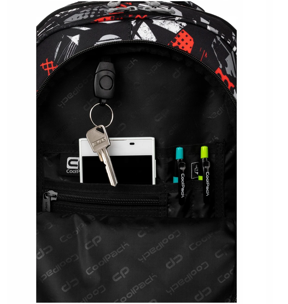 Cool Pack Mokyklinė kuprinė Soda, CoolPack, 3-jų skyrių, 29 L