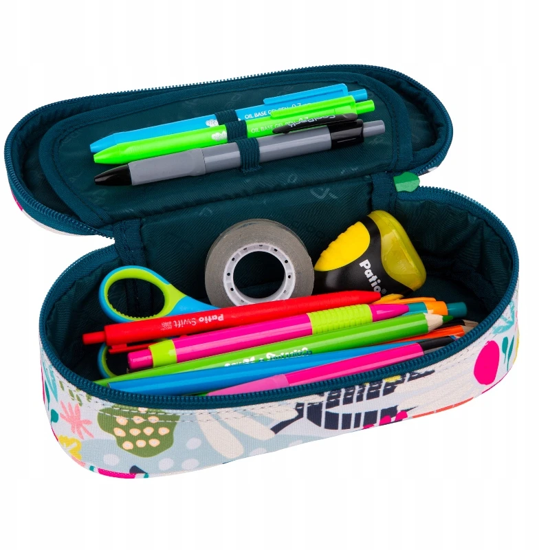 Cool Pack Penalas su užtrauktuku CoolPack CAMPUS SUNNY DAY, vieno skyriaus