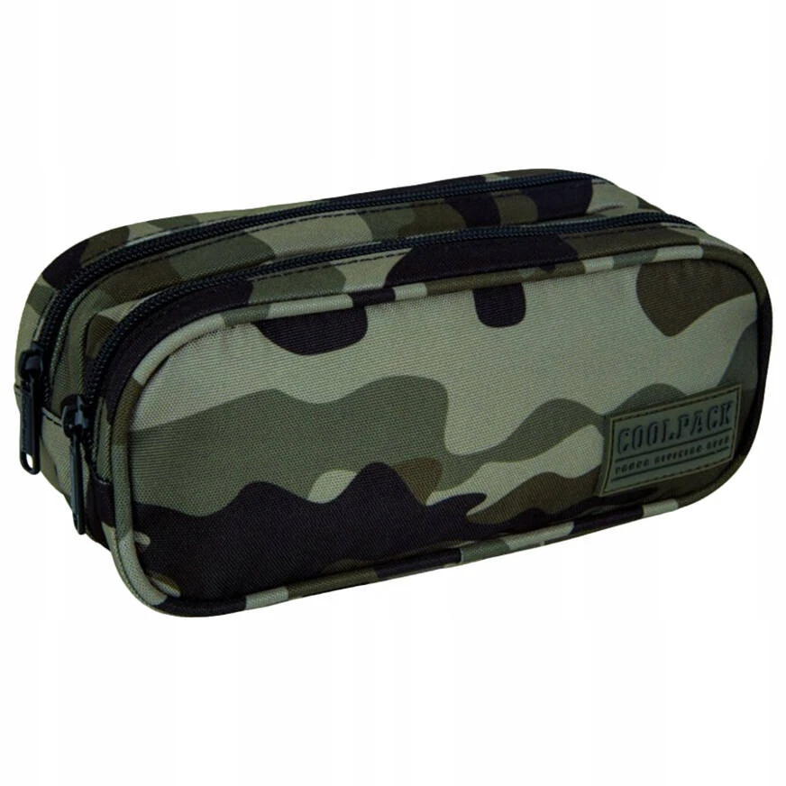Cool Pack Penalas CoolPack Clever Camo Classic, tamsiai žalias