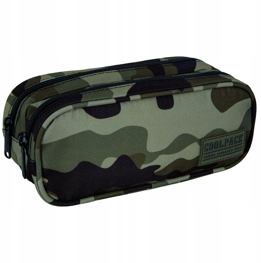 Cool Pack Penalas CoolPack Clever Camo Classic, tamsiai žalias
