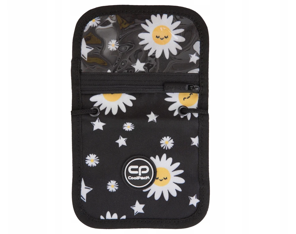 Cool Pack Portfel Coolpack Nill Daisy Juodas Patio