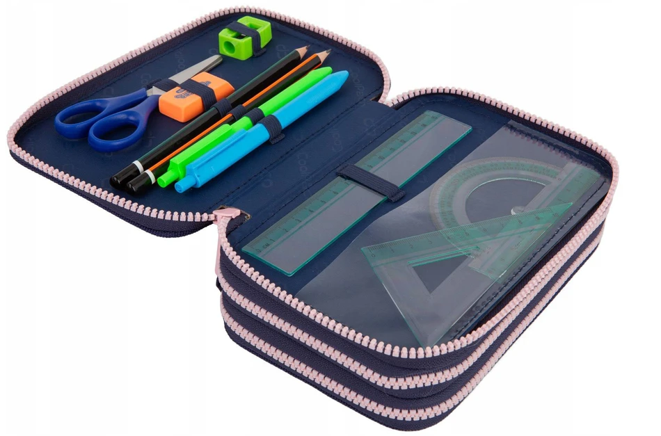 Cool Pack Priedai pieštukinė, CoolPack, trijų skyrių, Corgi šuo