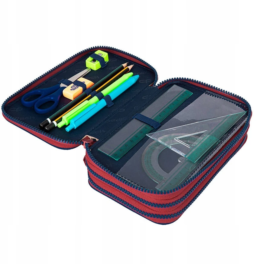 Cool Pack Pritaikytas pieštukinės dėklas, CoolPack, trijų skyrių, su gradientu
