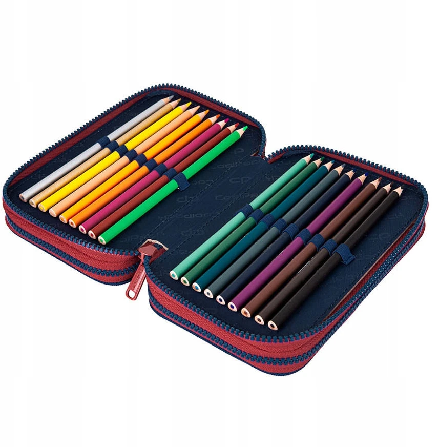 Cool Pack Pritaikytas pieštukinės dėklas, CoolPack, trijų skyrių, su gradientu