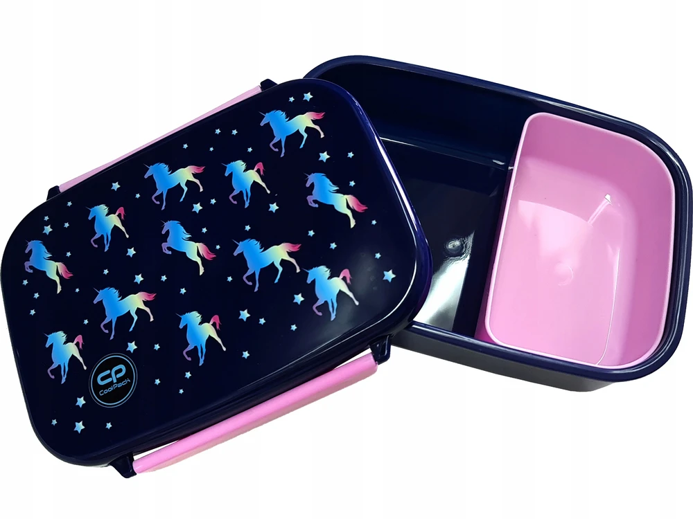 Cool Pack Pusryčių krepšys su skyriumi, CoolPack, mėlynas vienaragis