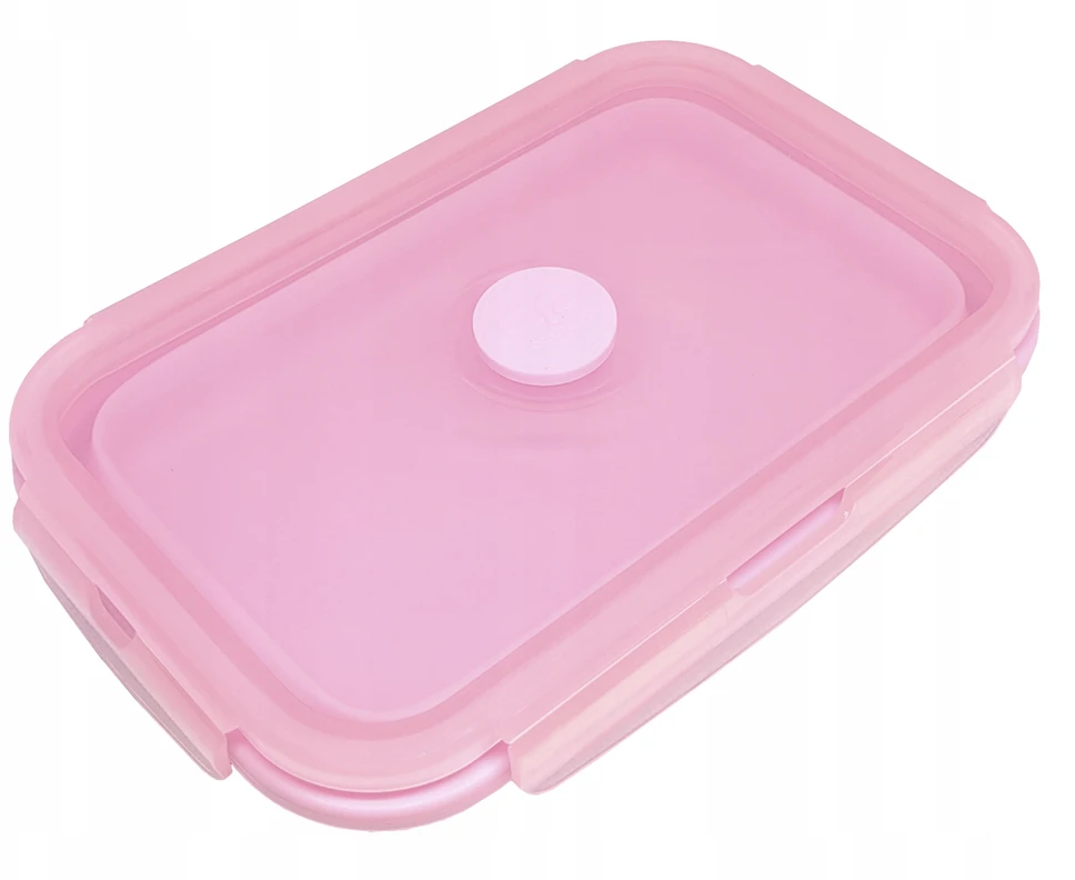 Cool Pack Silikoninė pietų dėžutė COOLPACK, 800 ml, pastelinės rožinės spalvos