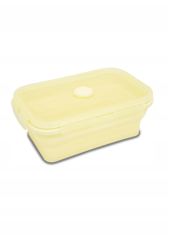 Cool Pack Silikoninė pietų dėžutė COOLPACK, 800 ml, pastelinės geltonos spalvos
