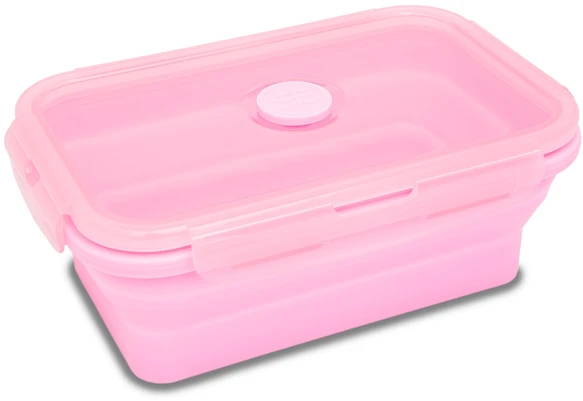 Cool Pack Silikoninė pietų dėžutė COOLPACK, 800 ml, pastelinės rožinės spalvos