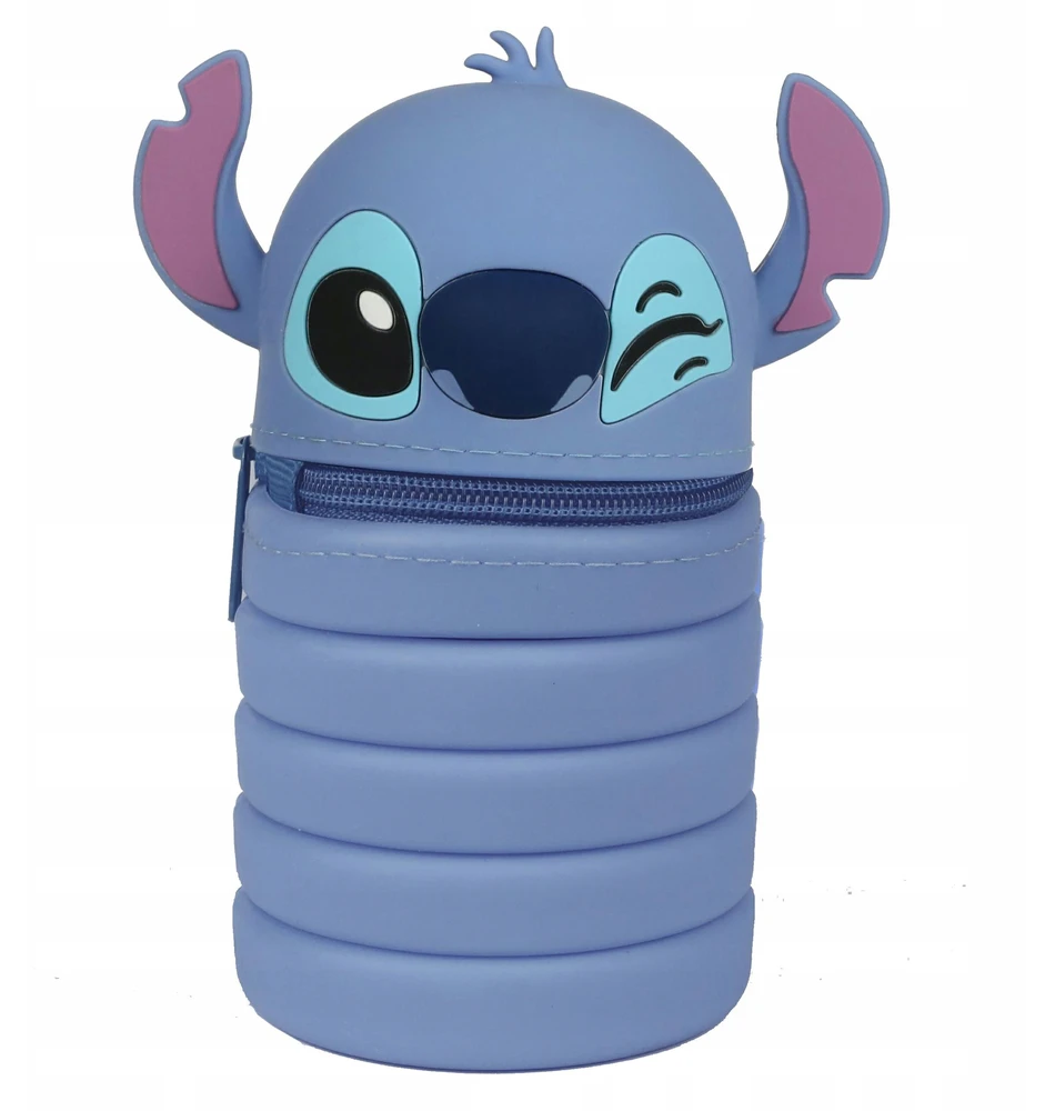 Cool Pack Pieštukinė-penalas Disney Mėlyna "STITCH", silikoninis, pailginamas