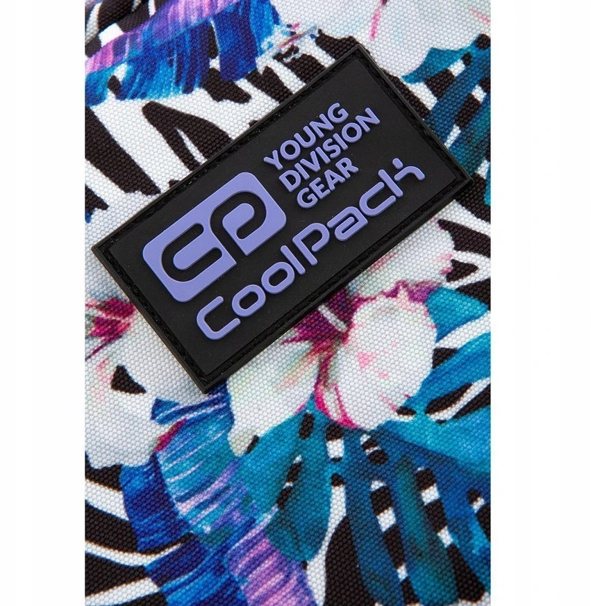 Cool Pack Sportinė kuprinė CoolPack Ohio Flower Zebra, 24 l