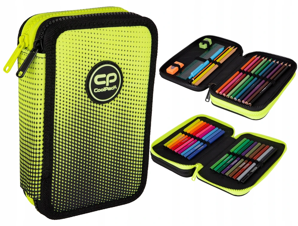 Cool Pack Su pieštukine, Coolpack Jumper 2, laimo žalios spalvos