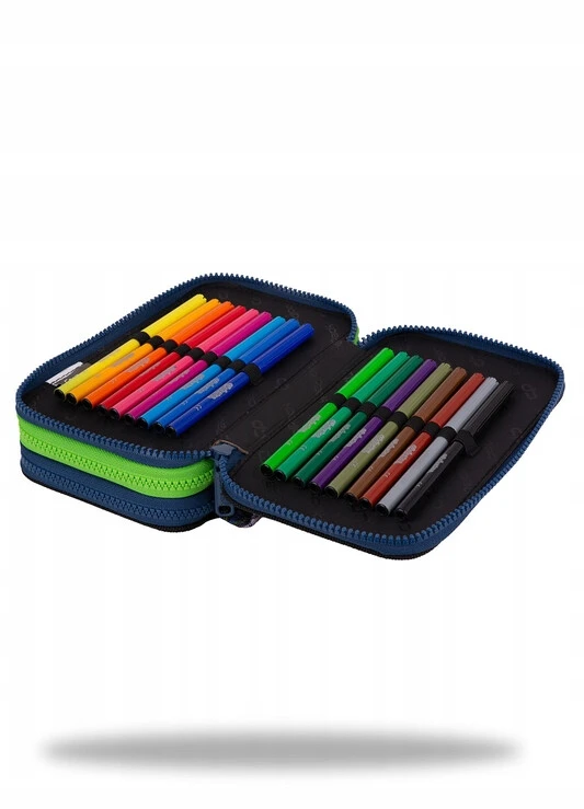 Cool Pack Penalas CoolPack Monster, 13 cm x 7.5 cm, juoda/žalia