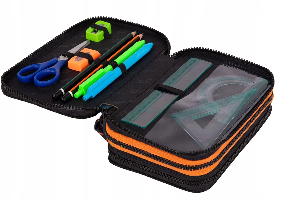Cool Pack Su pieštukine, CoolPack, trijų skyrių, spalvota