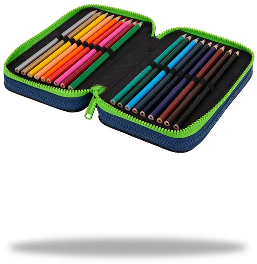 Cool Pack Penalas CoolPack Monster, 13 cm x 7.5 cm, juoda/žalia