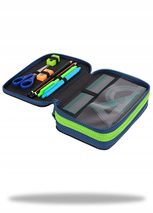 Cool Pack Penalas CoolPack Monster, 13 cm x 7.5 cm, juoda/žalia