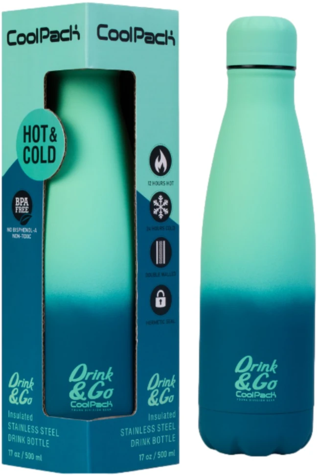 Cool Pack Termo gertuvė CoolPack 500 ml, mėlyna