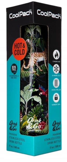 Cool Pack COOLPACK Termogertuvė Z04741, nerūdijantysis plienas, 0.5 l