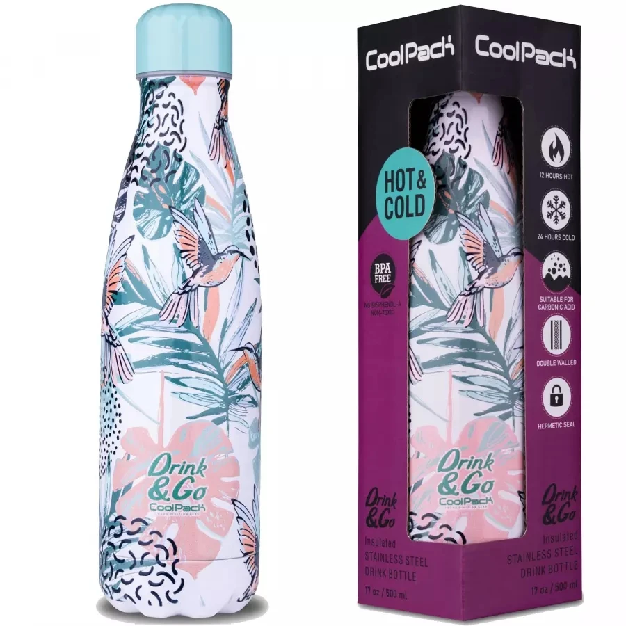 Cool Pack COOLPACK Termogertuvė Z04923, nerūdijantysis plienas, 0.5 l