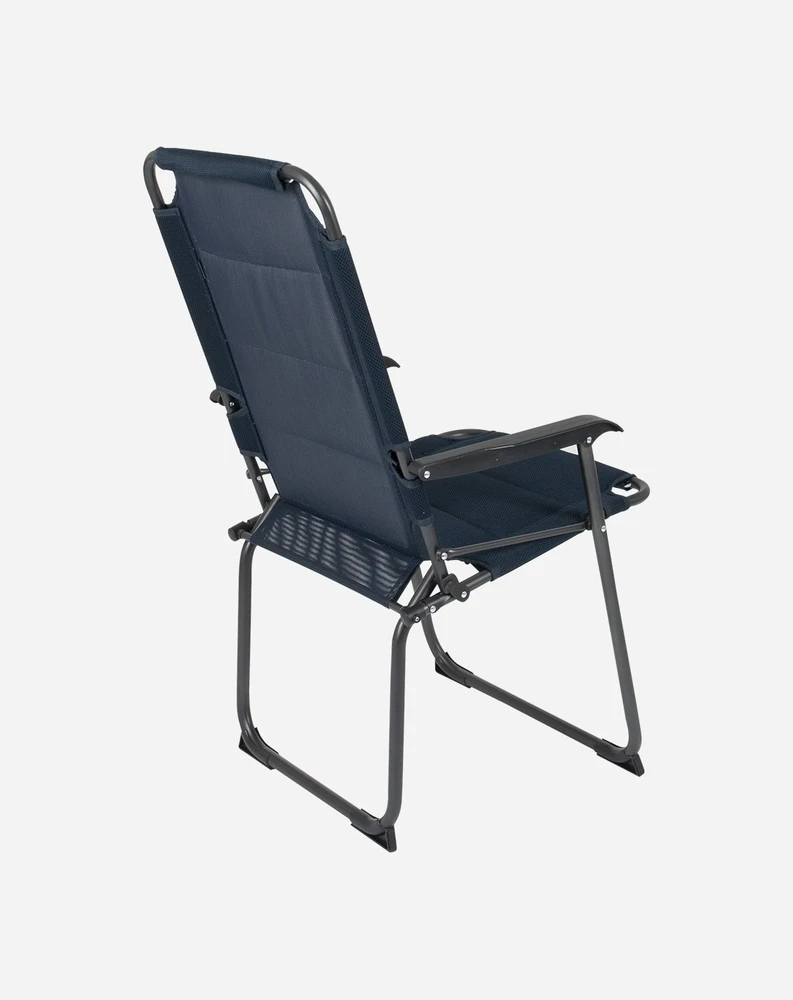 Copa Rio Comfort XXL Air mėlyna kėdė stovyklavimui, Bo-Camp terasai