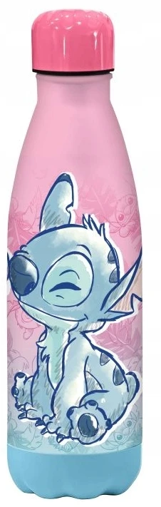 Coriex gertuvė Stitch 500ml rožinės spalvos 10650