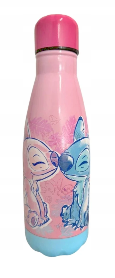 Coriex gertuvė Stitch 500ml rožinės spalvos 10650