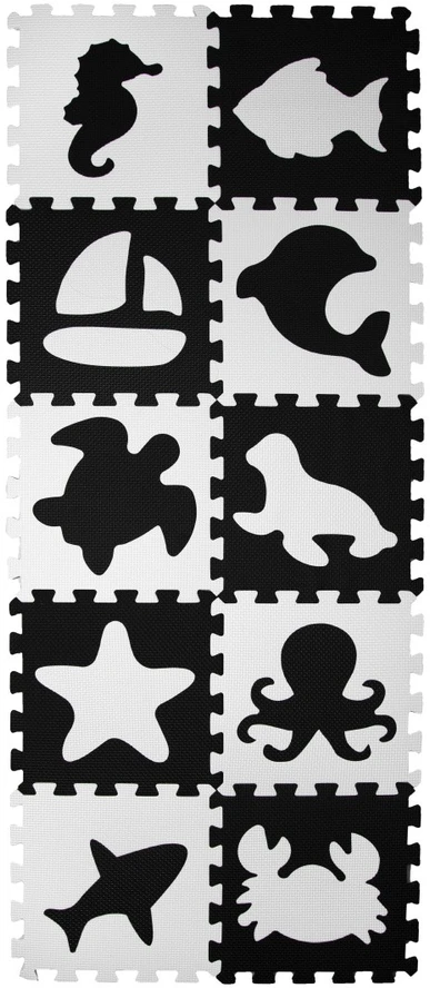 COSING Mata piankowa puzzle - OCEAN 10vnt