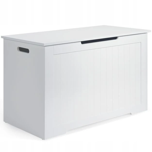 Costway Skrzynia na zabawki vaikams 2 w 1 113L, szafka na zabawki 76x40,5x48 cm