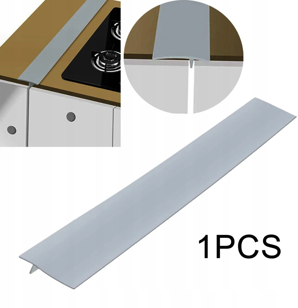 Counter Gap dangtis Silikoninis karščiui atsparus orkaitės šoninio tarpo užpildas pilkas