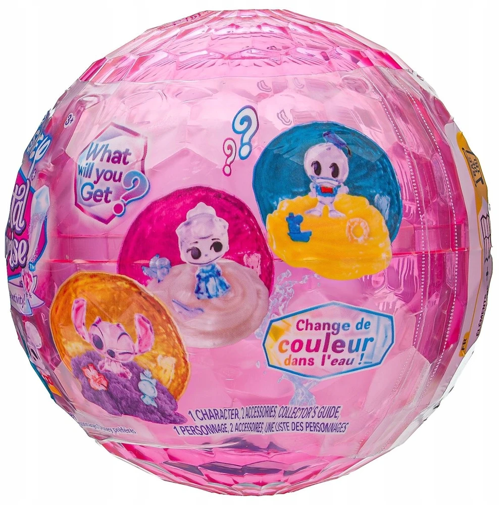 Cra Z Art „Disney“ staigmenos rutulys su besikeičiančia spalva, dumblu ar smėliu.