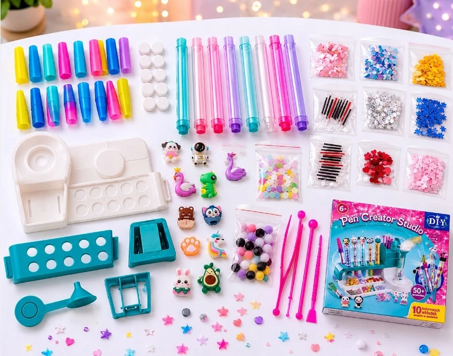 Craft Magic „Pasidaryk pats“ RAŠIKLIŲ GAMYLA – SUKURKITE SAVO TUŠINIŲ KOLEKCIJĄ