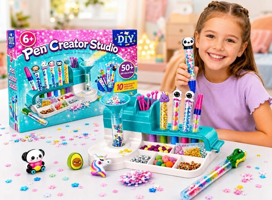 Craft Magic „Pasidaryk pats“ RAŠIKLIŲ GAMYLA – SUKURKITE SAVO TUŠINIŲ KOLEKCIJĄ