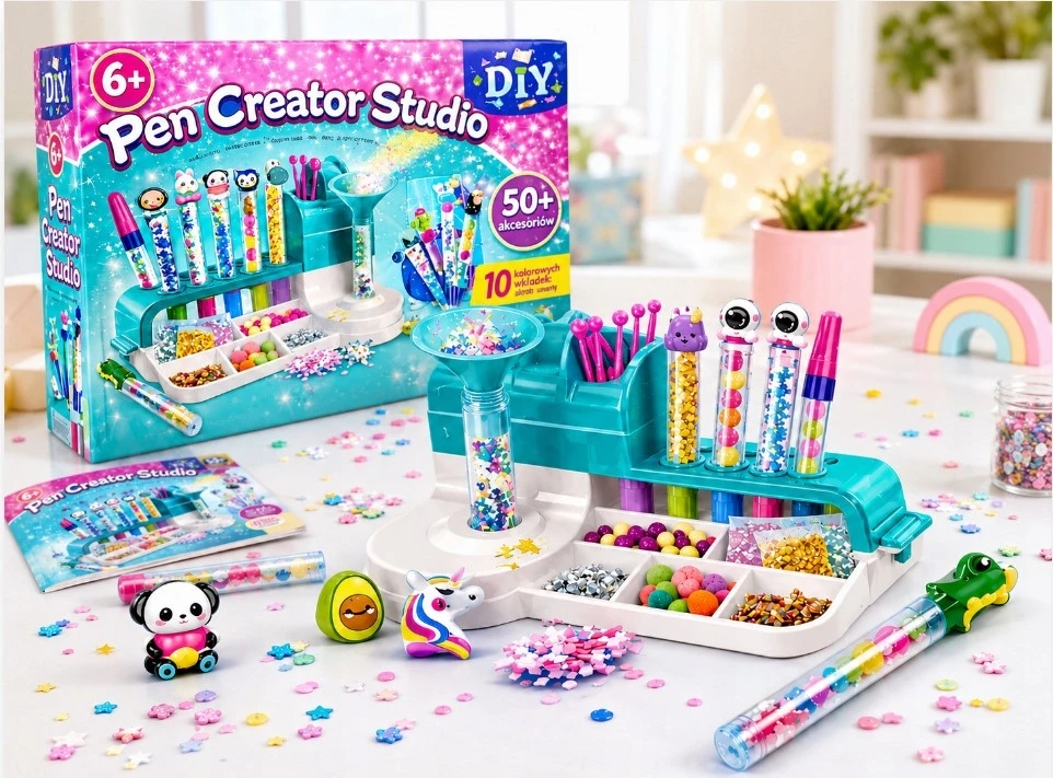 Craft Magic „Pasidaryk pats“ RAŠIKLIŲ GAMYLA – SUKURKITE SAVO TUŠINIŲ KOLEKCIJĄ