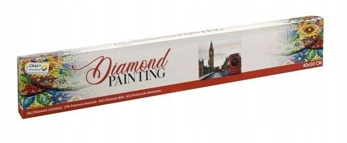 Craft Sensations Dekoravimo rinkinys Craft Sensation Londonas (London), 40x50 cm