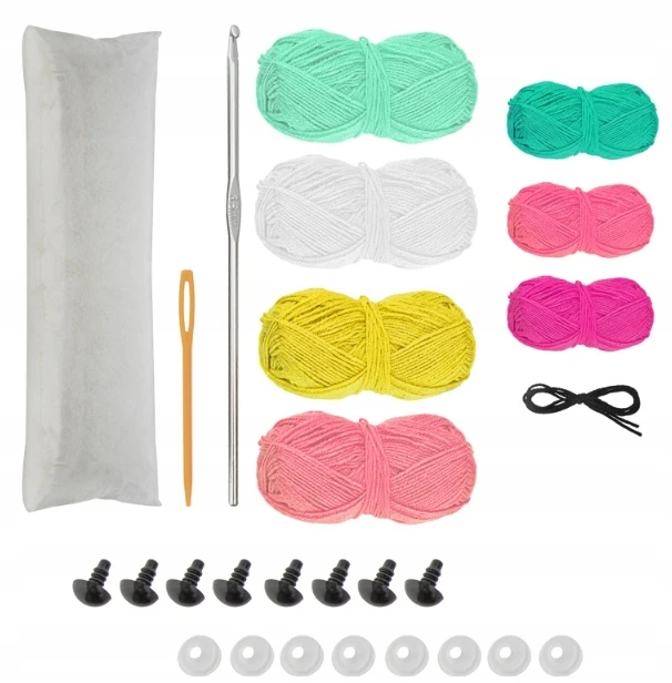 Craft Sensations Craft ID - Nėrimo rinkinys su gyvūnais - 4 vnt. (CR1721/GE)