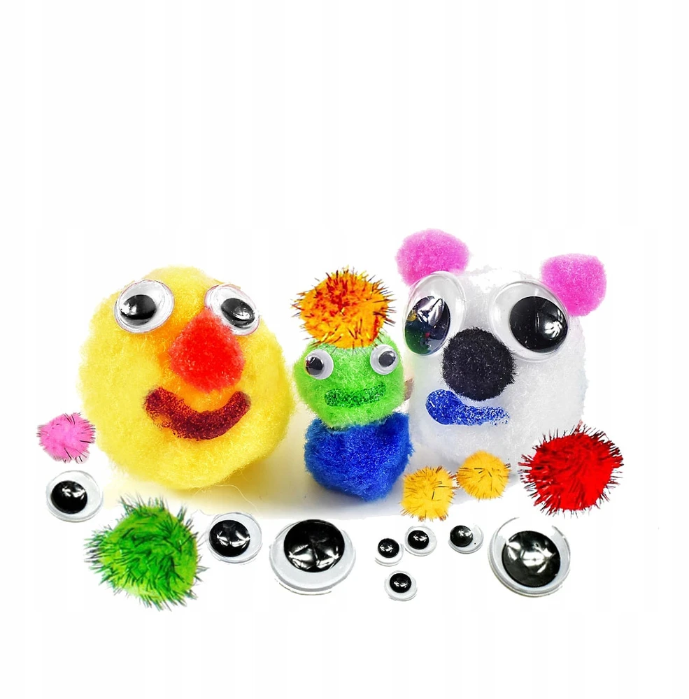 Craft With Fun Didelis kūrybinis dailės rinkinys vaikams su daugybe priedų