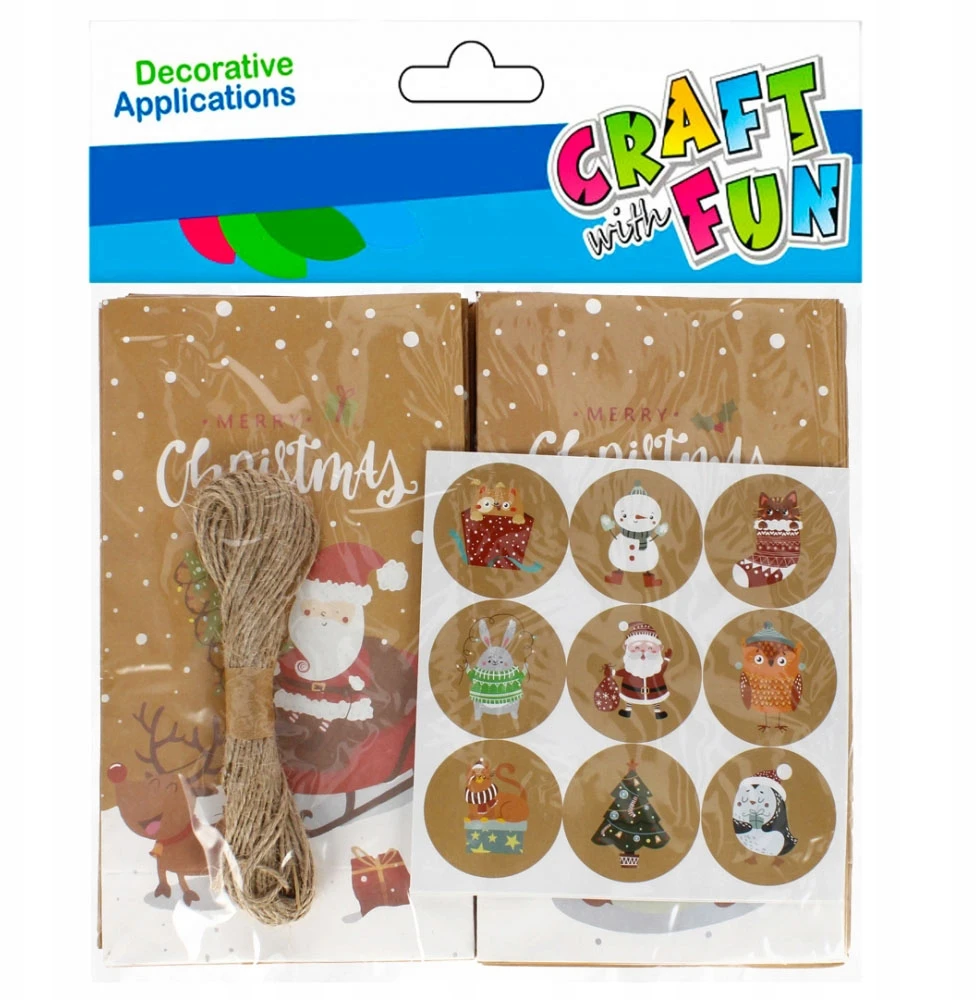Craft With Fun Kalėdinis Advento Kalendorius Kūrybos Rinkinys