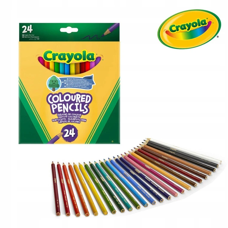 Crayola, Inc. Crayola Spalvoti pieštukai (24 vnt.)