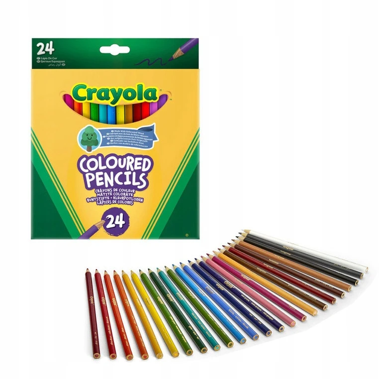 Crayola, Inc. Crayola Spalvoti pieštukai (24 vnt.)