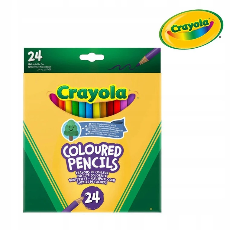 Crayola, Inc. Crayola Spalvoti pieštukai (24 vnt.)
