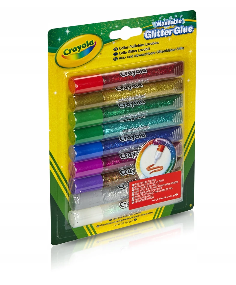 Crayola, Inc. Crayola Blizgantys klijai (9 vnt.)
