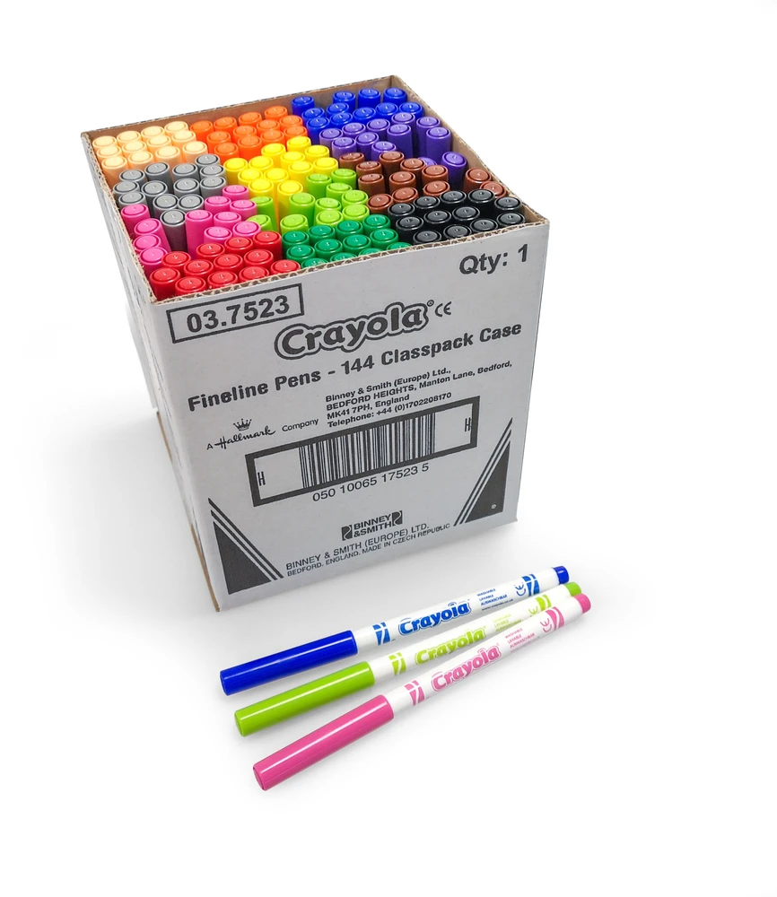Crayola, Inc. Crayola 12 vnt. plaunami flomasteriai vaikams